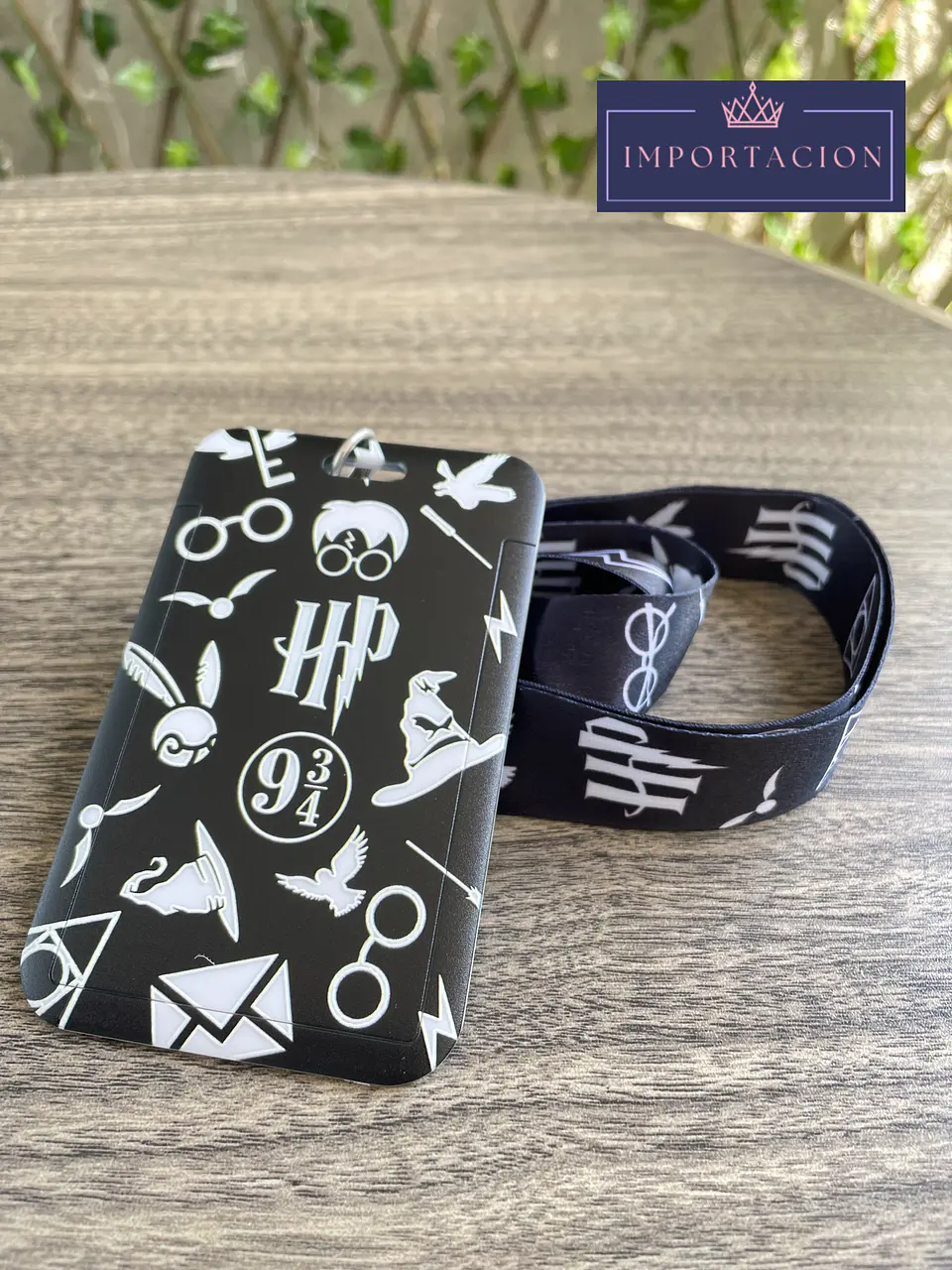 Preventa Portacredencial + Lanyard Harry Potter Anime 5