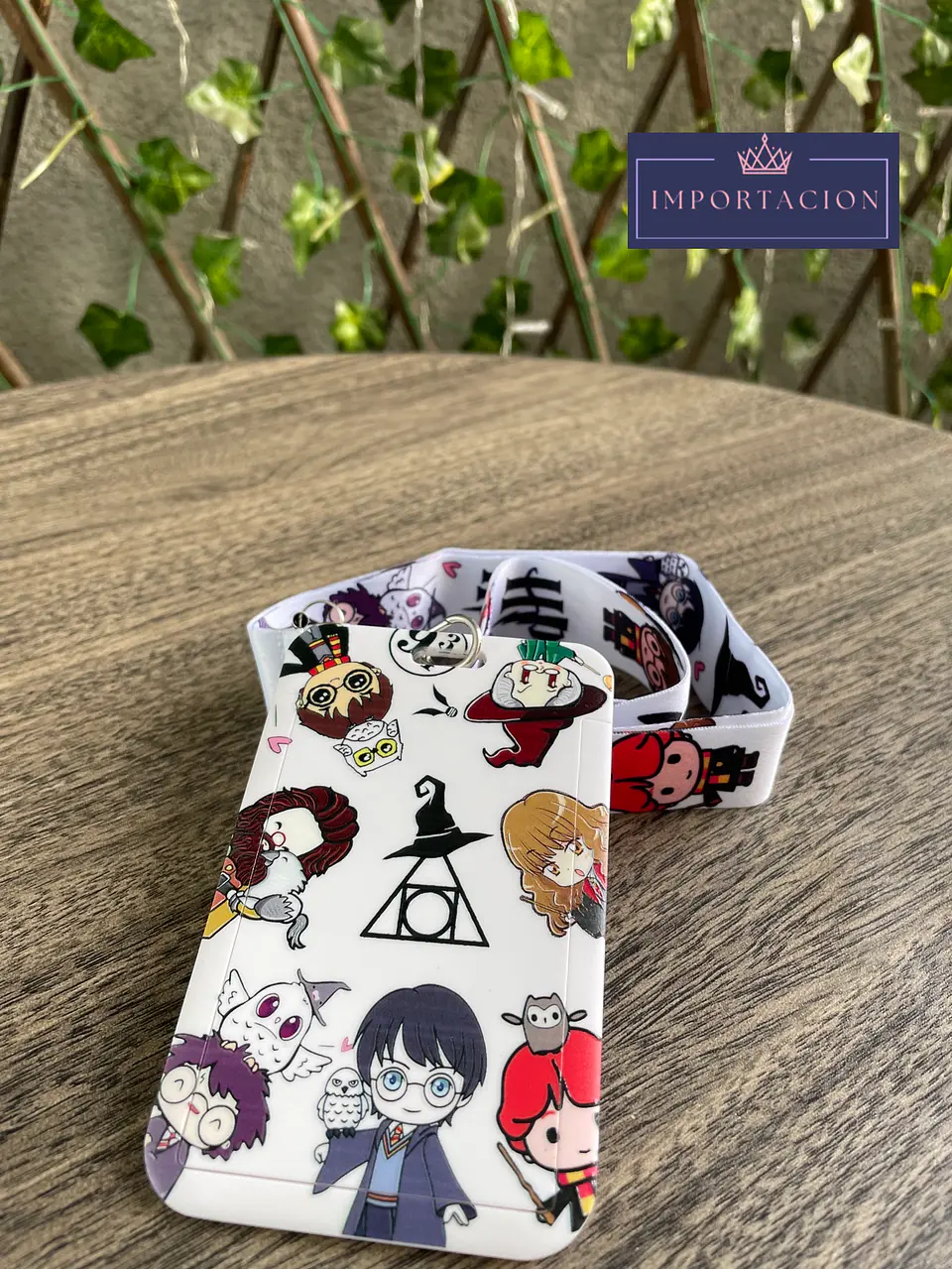 Preventa Portacredencial + Lanyard Harry Potter Anime 7