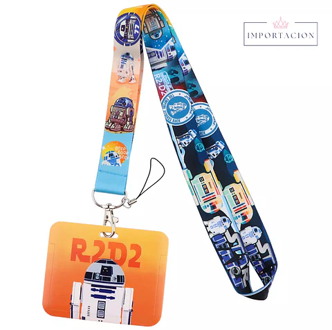 Preventa Portacredencial Horizontal + Lanyard Star Wars