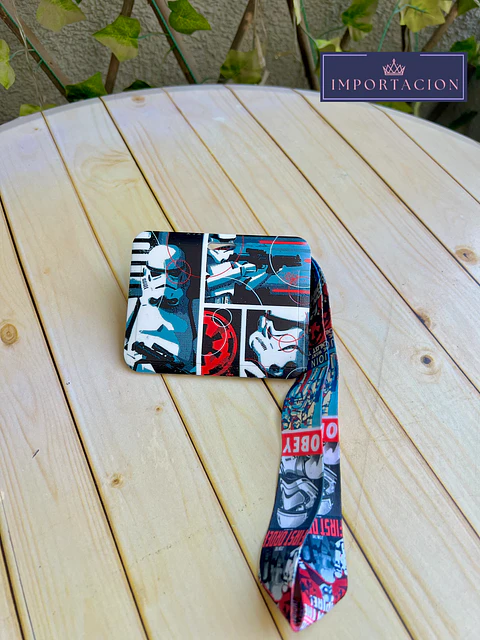 Preventa Portacredencial Horizontal + Lanyard Star Wars