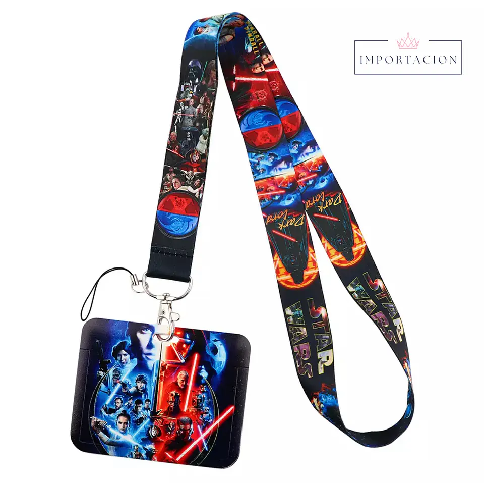 Preventa Portacredencial Horizontal + Lanyard Star Wars 6