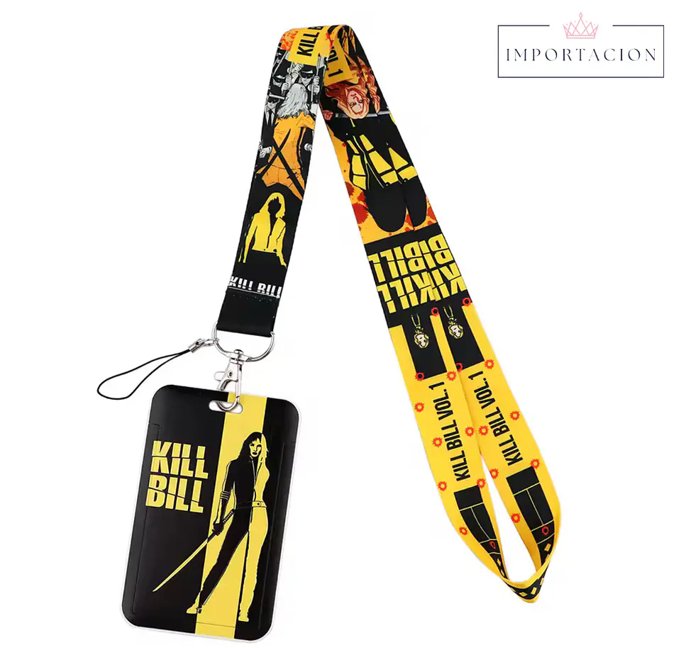 Preventa Portacredencial Vertical + Lanyard Kill Bill 1