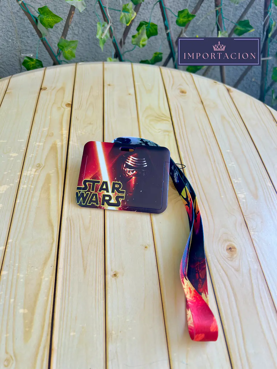 Preventa Portacredencial Horizontal + Lanyard Star Wars 4