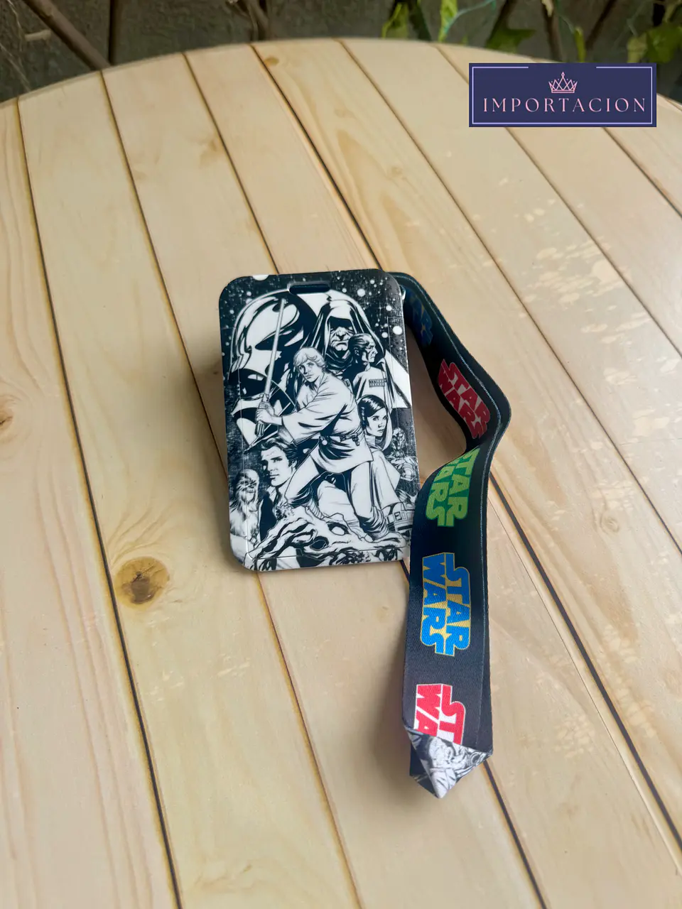 Preventa Portacredencial Vertical + Lanyard Star Wars 4