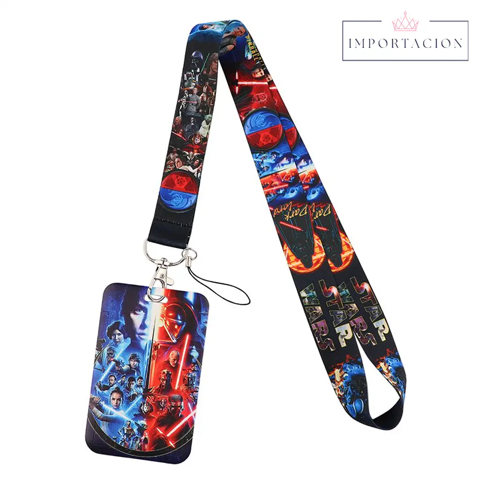 Preventa Portacredencial Vertical + Lanyard Star Wars 9