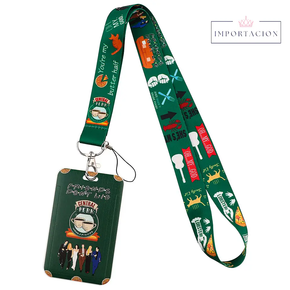 Preventa Portacredencial + Lanyard Friends 7