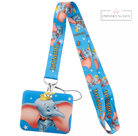 Preventa Portacredencial Horizontal + Lanyard Dumbo