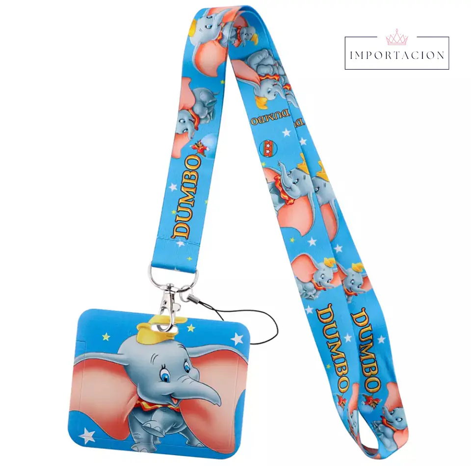 Preventa Portacredencial Horizontal + Lanyard Dumbo 1