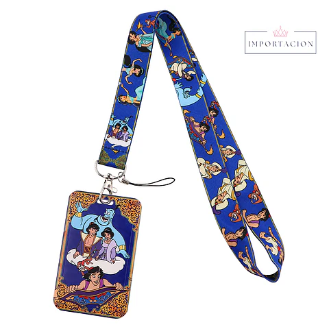 Preventa Portacredencial Vertical + Lanyard Aladdin 2