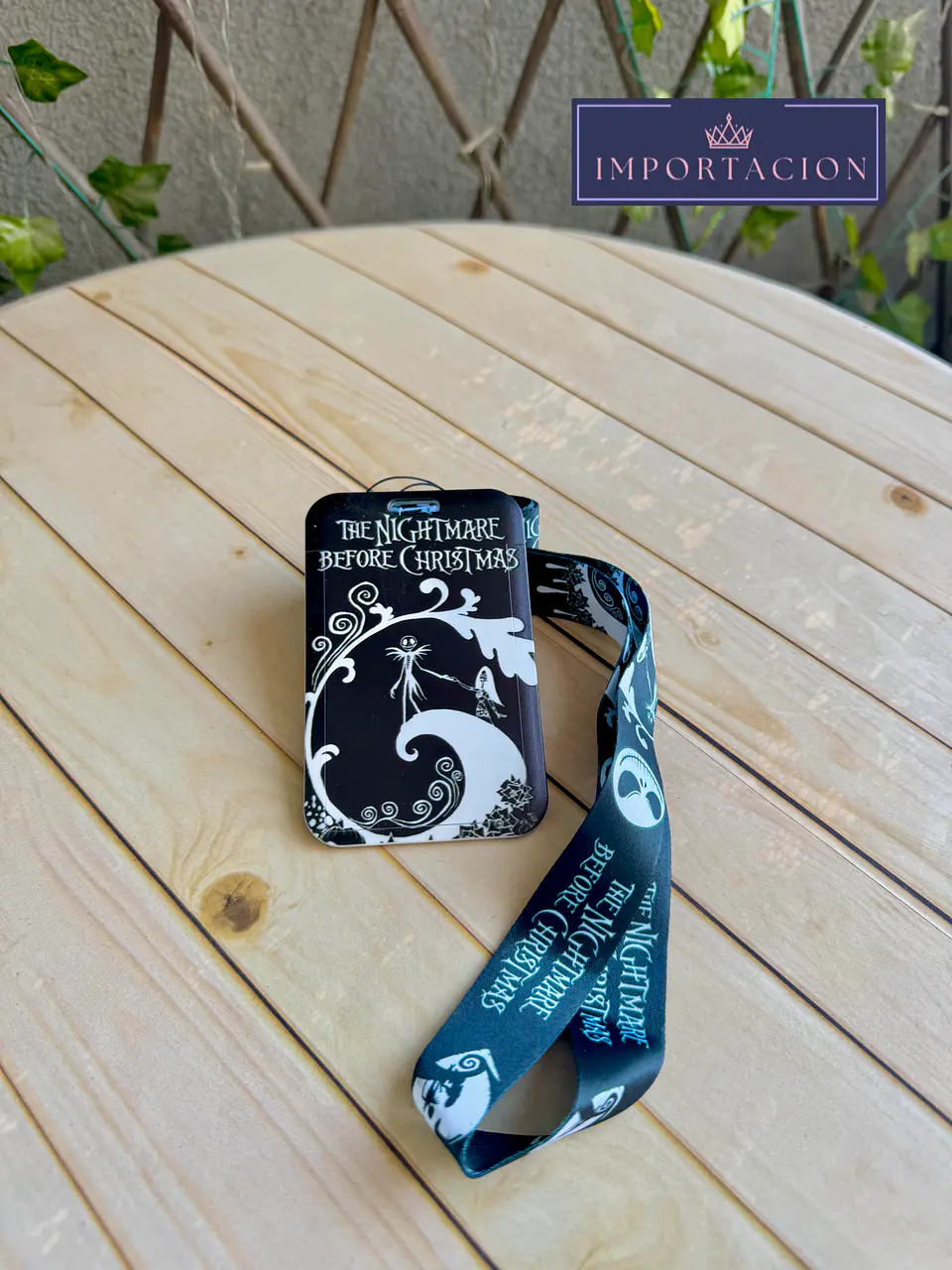 Preventa Portacredencial Vertical + Lanyard Jack Skellington 7