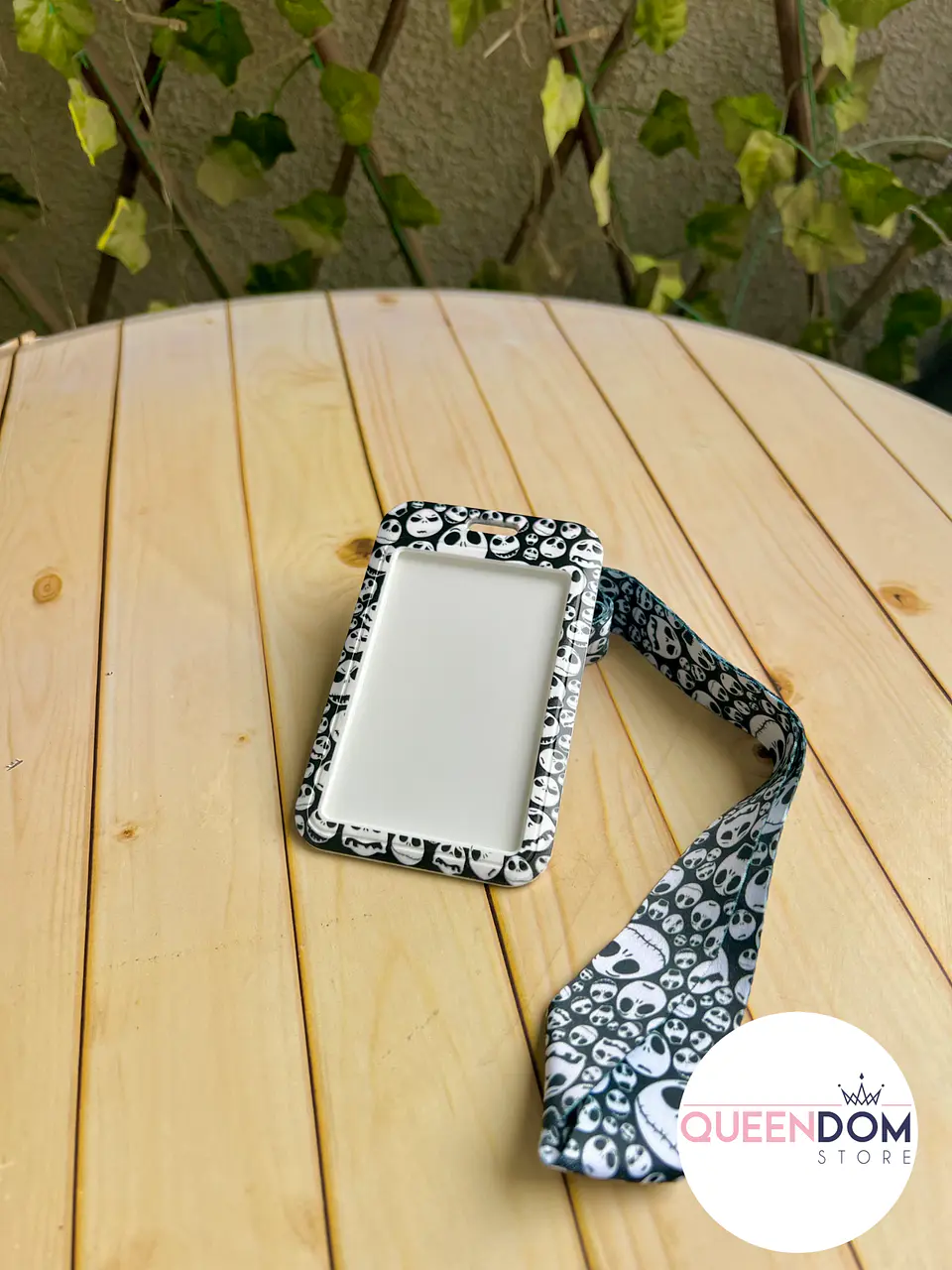 Preventa Portacredencial Vertical + Lanyard Jack Skellington 10