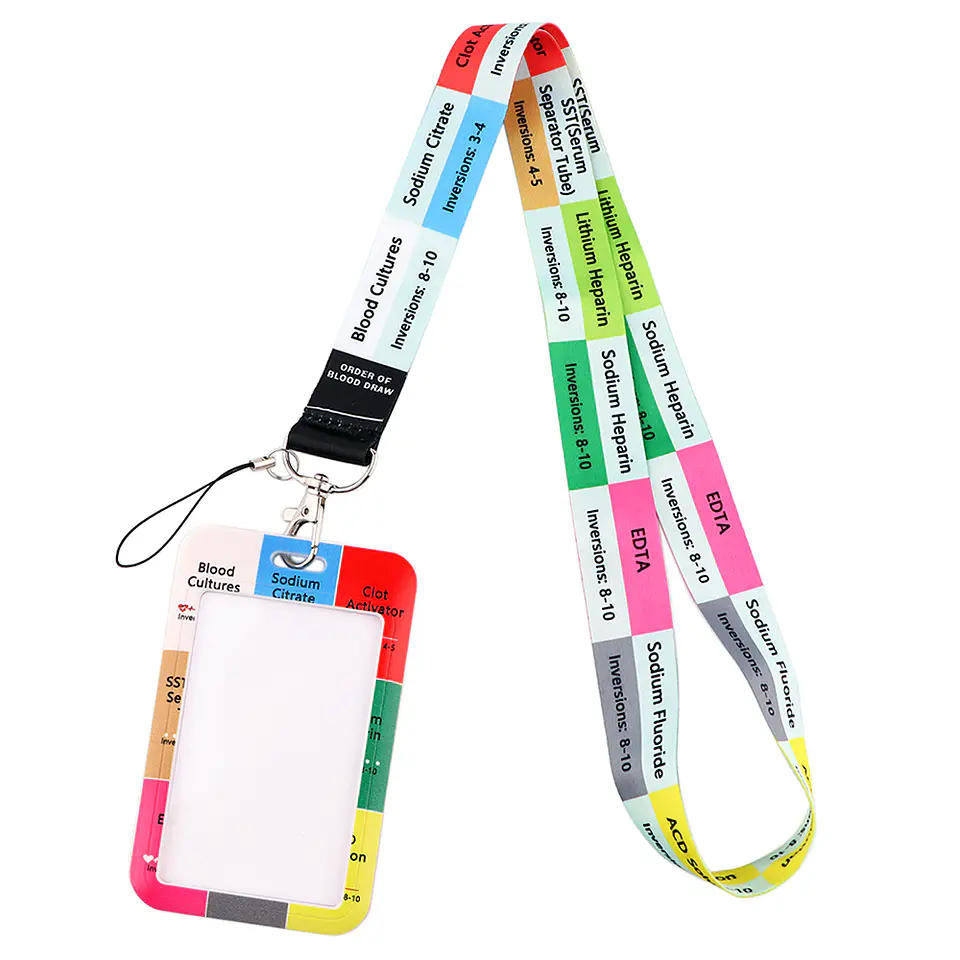 Preventa Portacredencial Vertical + Lanyard Recetario 6