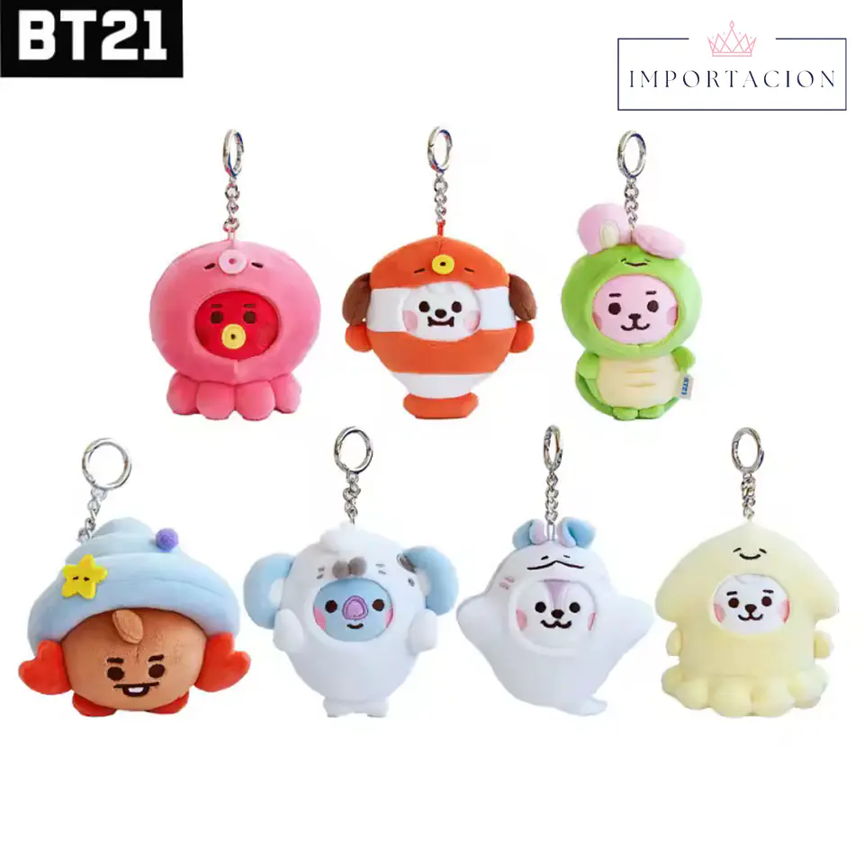 Preventa Llaveros Peluche BT21 1