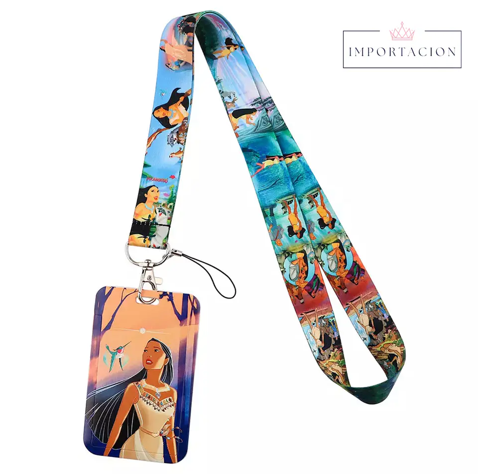 Preventa Portacredencial Vertical + Lanyard Pocahontas 4