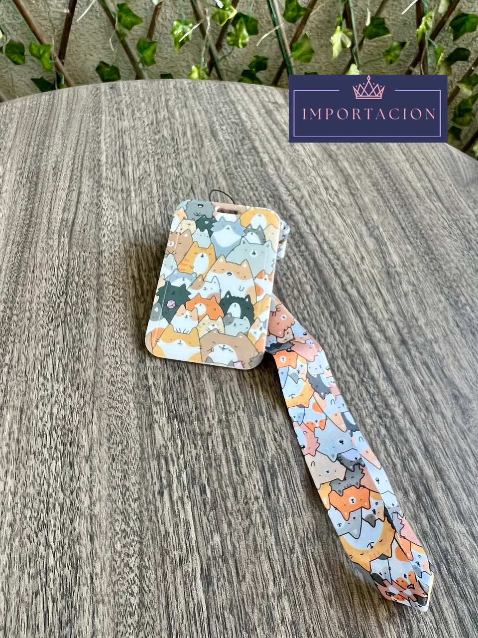 Preventa Portacredencial Vertical + Lanyard Gatitos 3