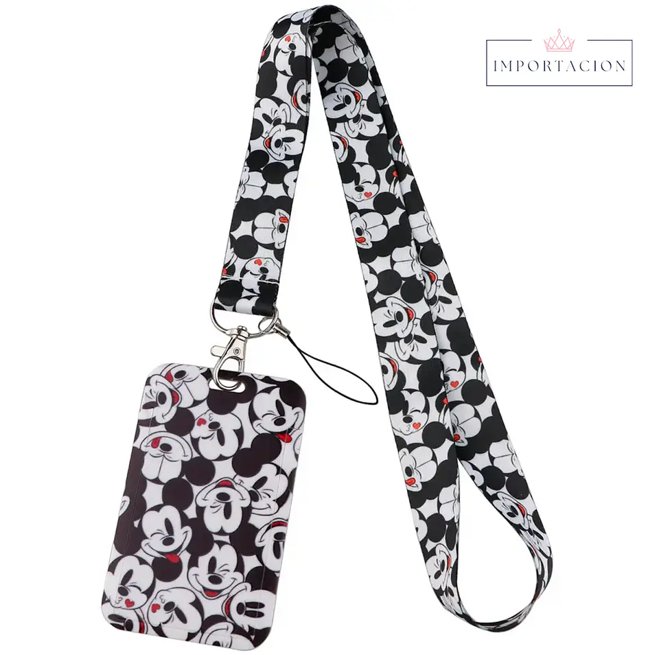 Preventa Portacredencial vertical + Mickey Mouse 9