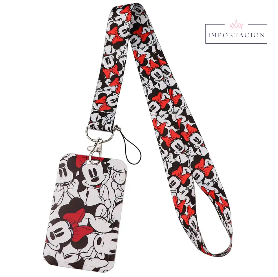 Preventa Portacredencial Vertical + Lanyard Minnie 5