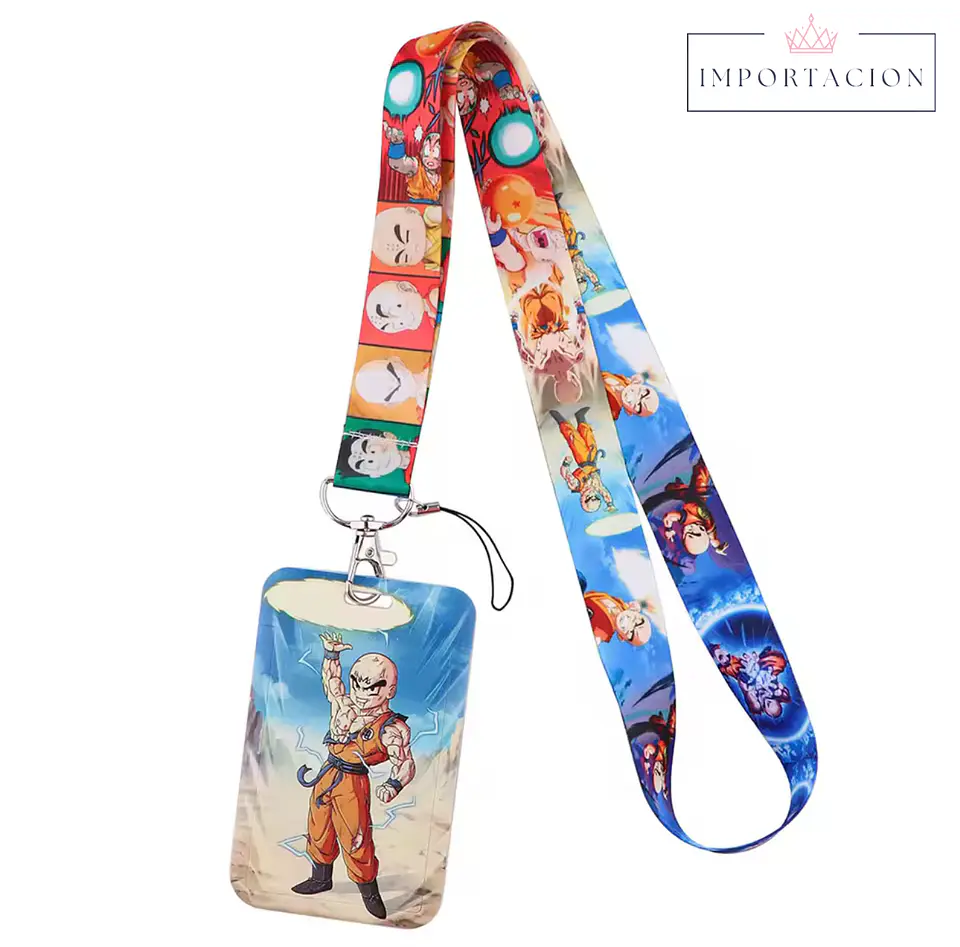 Preventa Portacredencial Vertical + Lanyard Dragon Ball 3