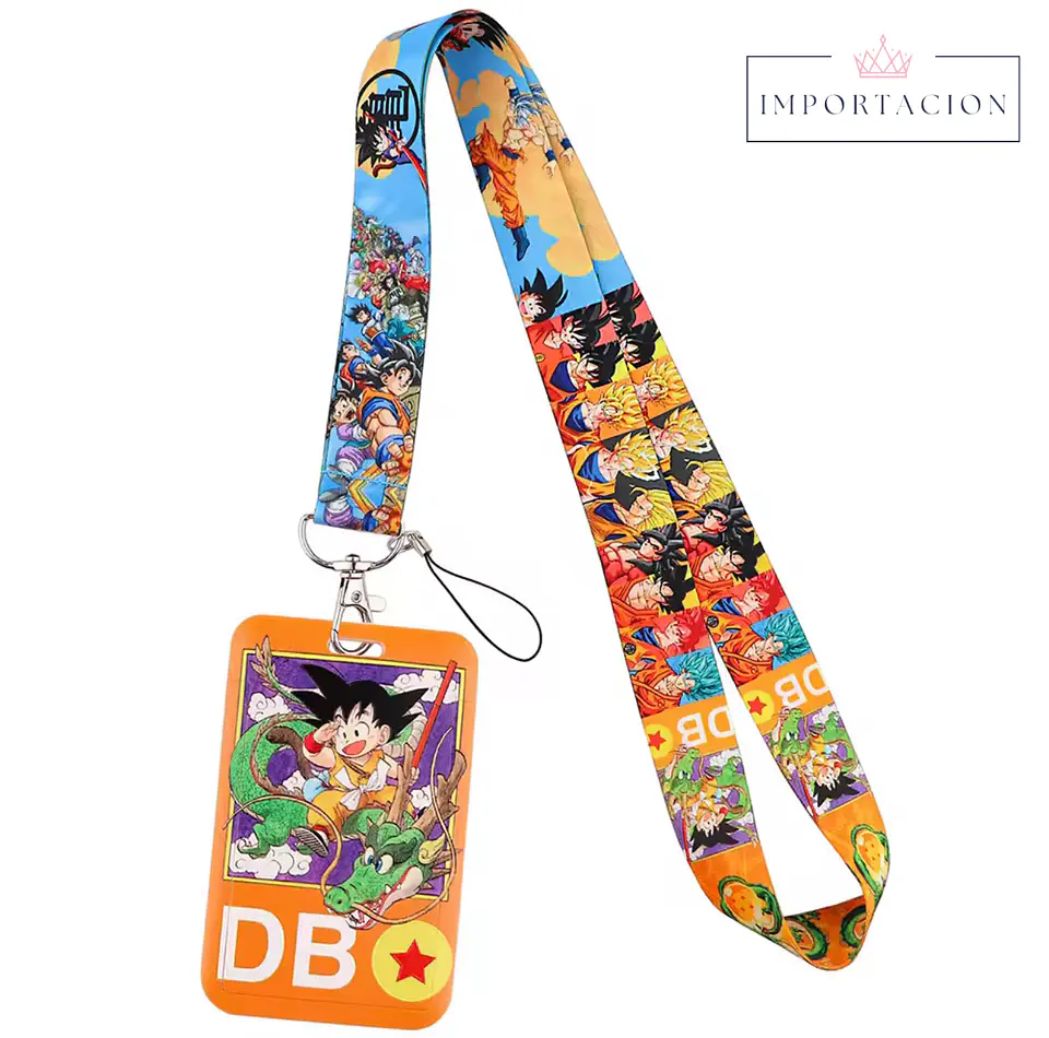 Preventa Portacredencial Vertical + Lanyard Dragon Ball 5