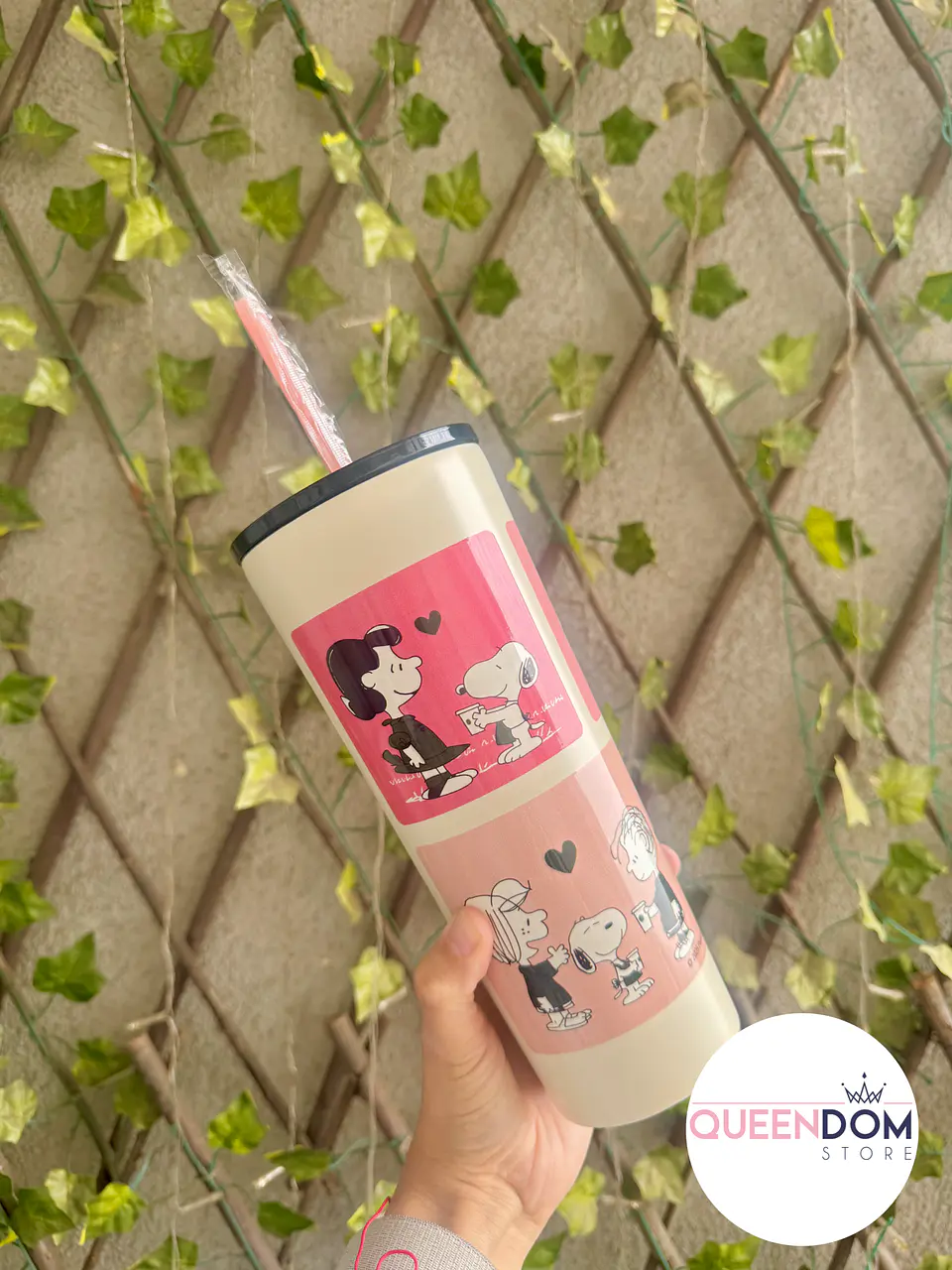 Preventa Vaso Termico Reutilizable Starbucks + Snoppy colab 710ML 2