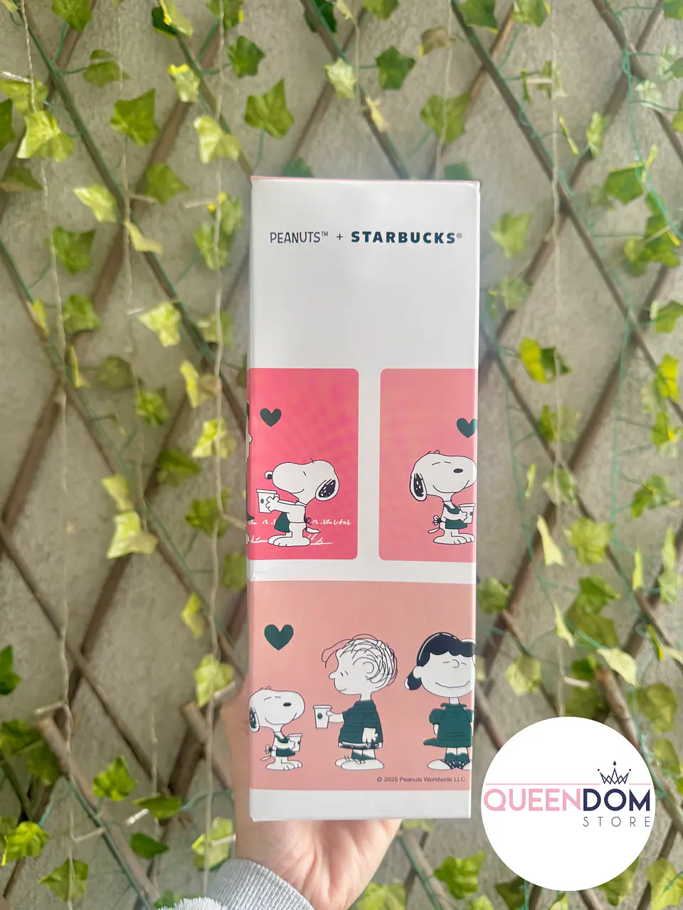 Preventa Vaso Termico Reutilizable Starbucks + Snoppy colab 710ML 6