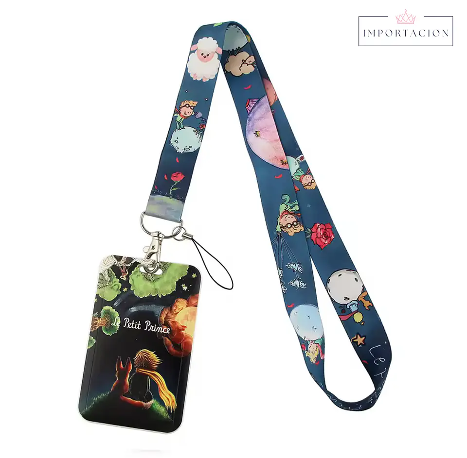 Preventa Portacredencial Vertical + Lanyard El Principito 2