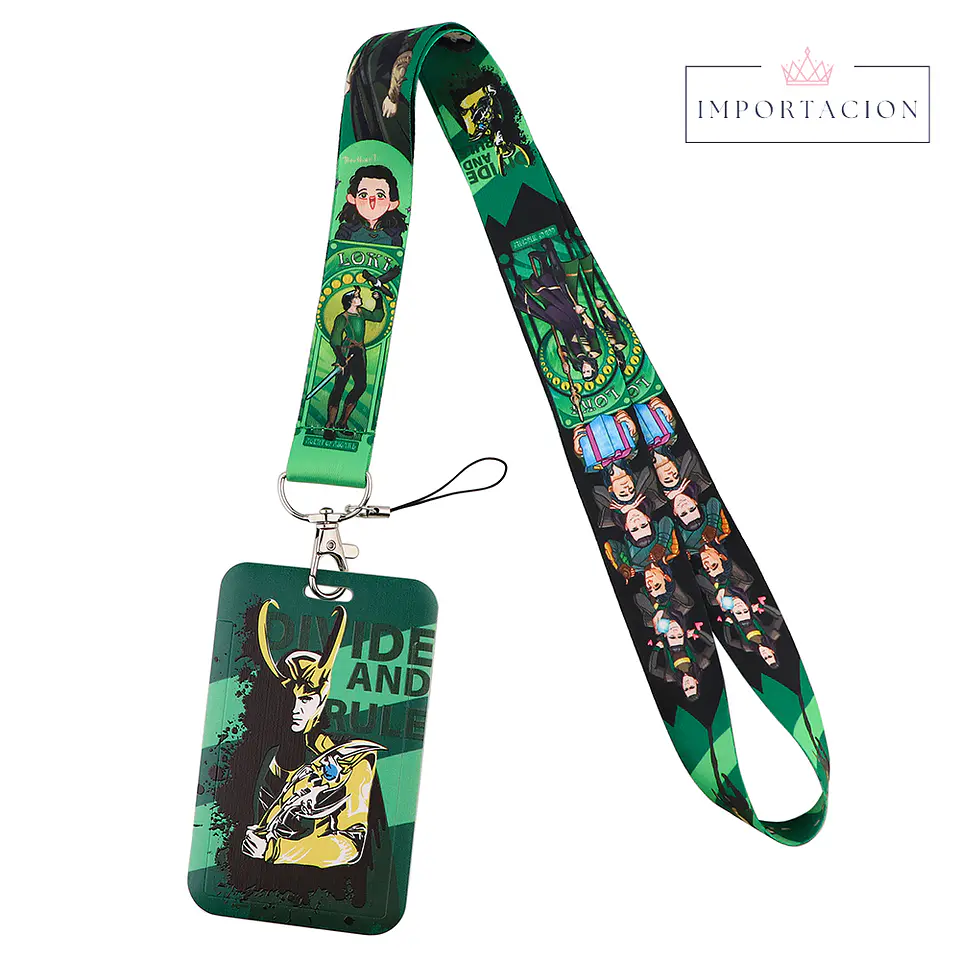 Preventa Portacredencial Vertical + Lanyard Loki 2