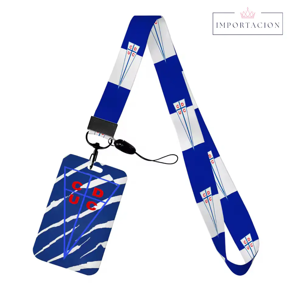 Preventa Portacredencial Vertical + Lanyards Universidad Catolica de Chile 11
