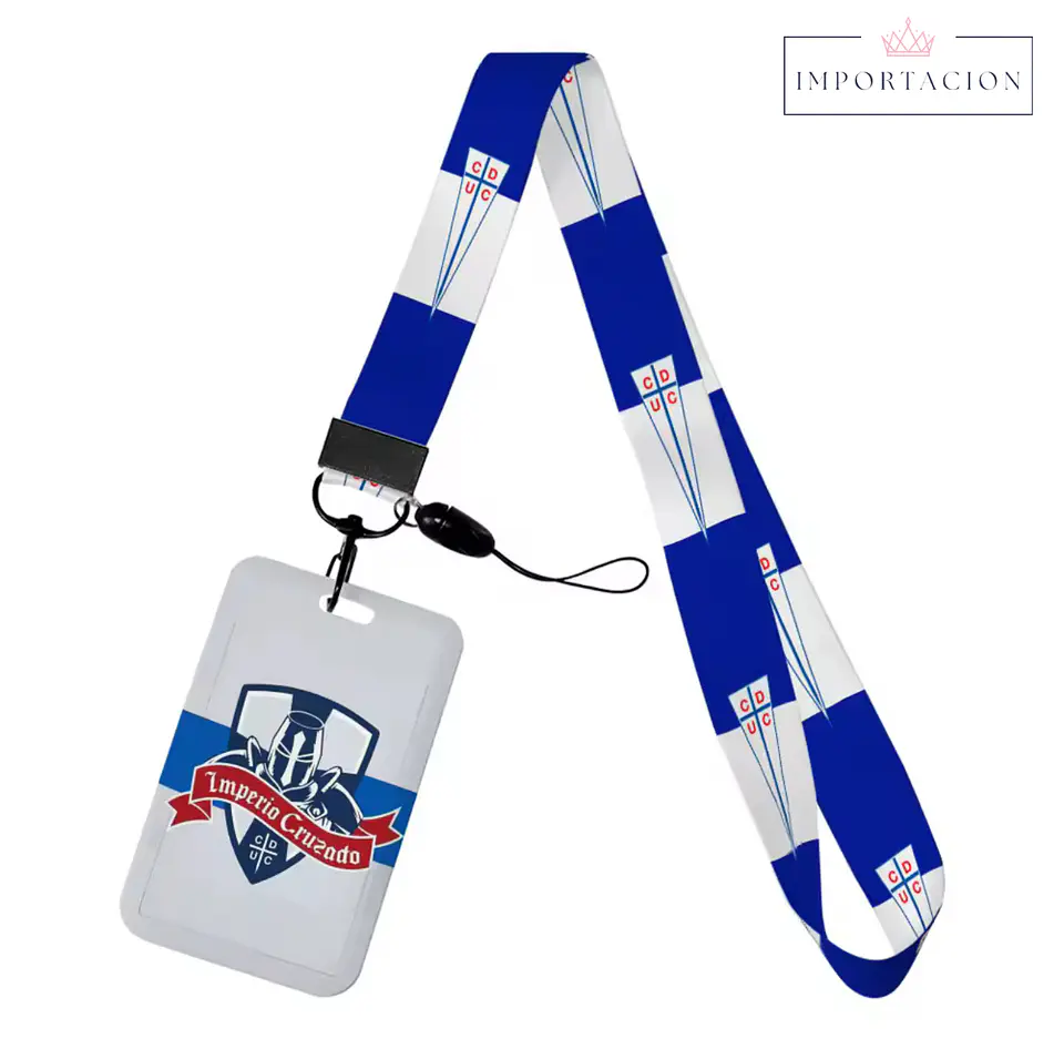 Preventa Portacredencial Vertical + Lanyards Universidad Catolica de Chile 14