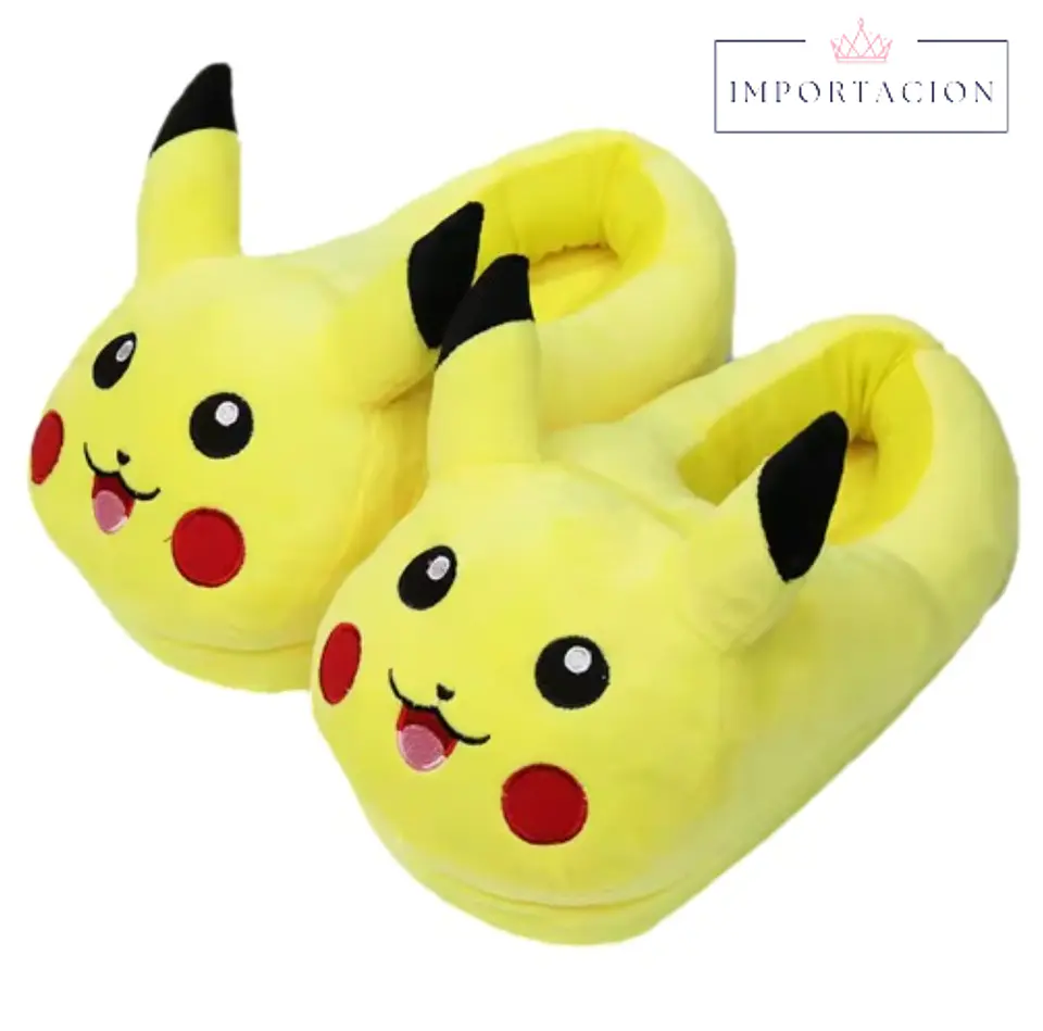 Preventa Pantuflas Cerradas Pokemon 1