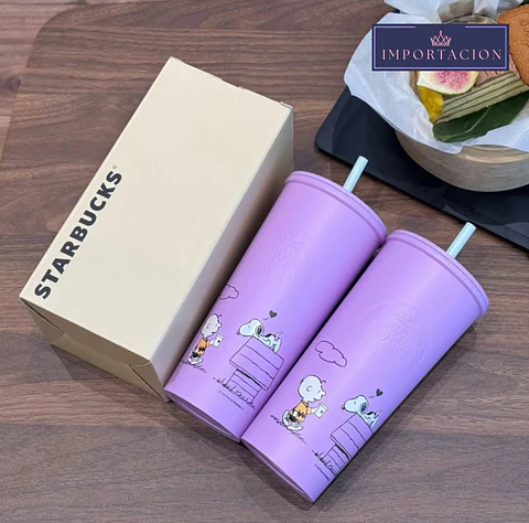Preventa Vaso térmico Snoppy + charlie brown 450ml