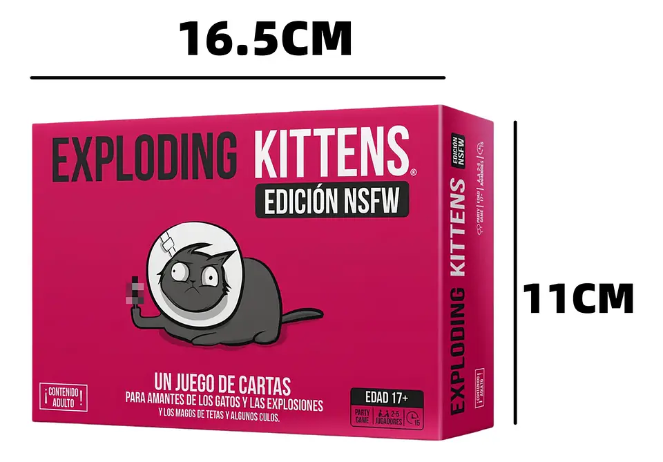 Preventa Exploding Kittens - Gatos Explosivos Juego De Mesa Español 6