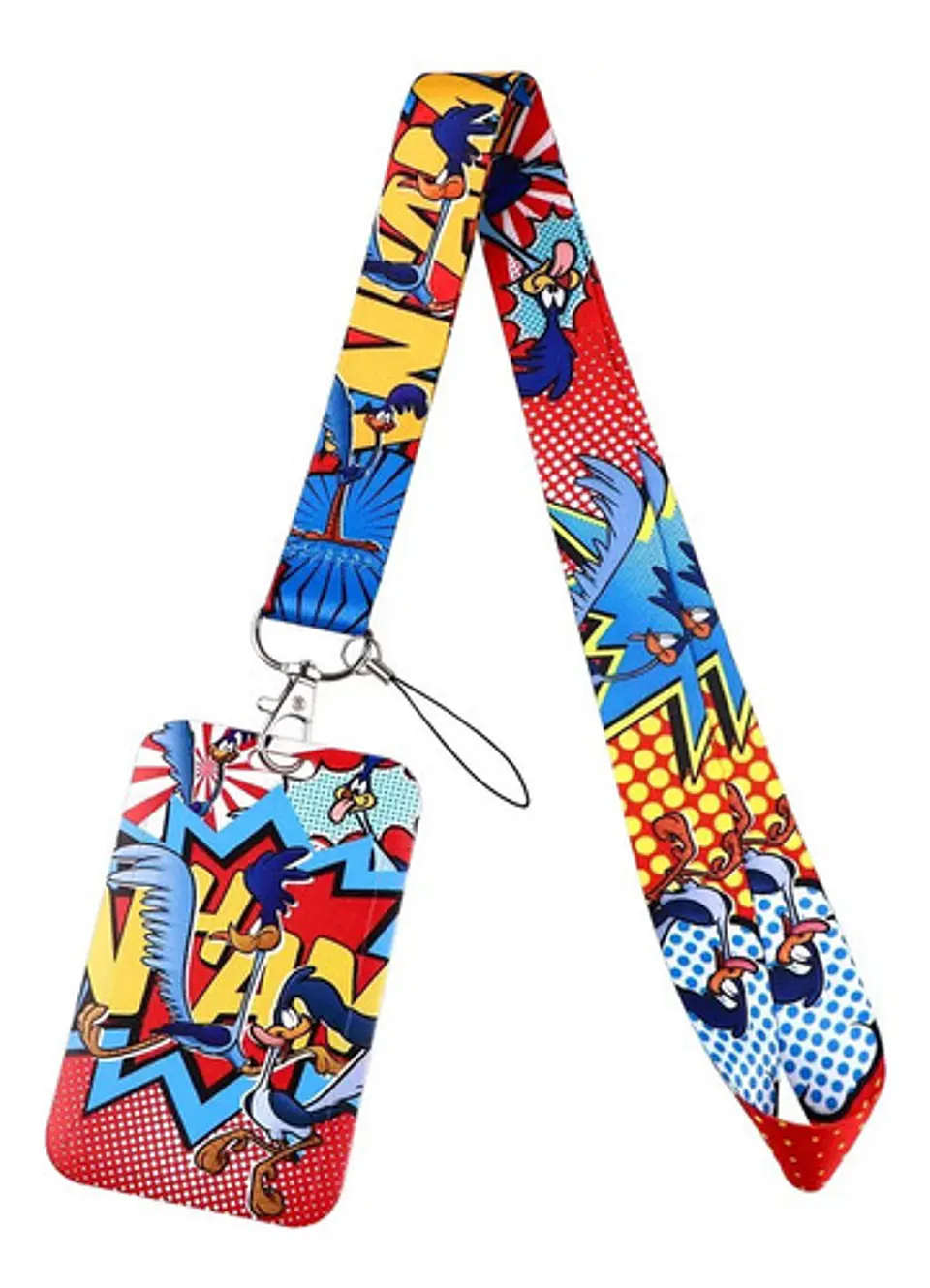 Portacredencial + Lanyards Looney Tunes Varios Personajes 7