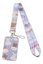 Portacredencial Vertical + Lanyard Ositos Kwaii - Miniatura 5