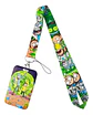 Portacredencial Vertical + Lanyard Rick And Morty - Miniatura 5