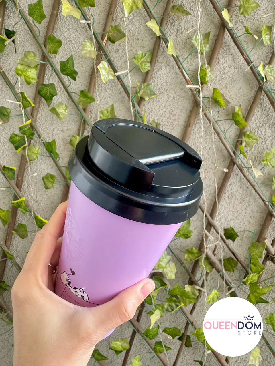 Preventa Vaso Termico Starbucks Snoppy + Charlie 473ml 5