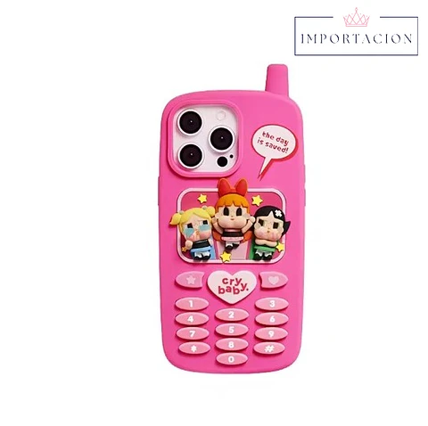 Preventa Carcasa Celular Las Chicas Superpoderosas Cry Baby