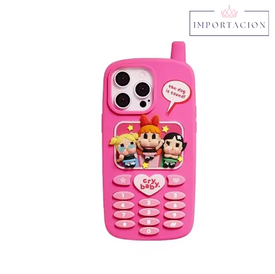Preventa Carcasa Celular Las Chicas Superpoderosas Cry Baby 1