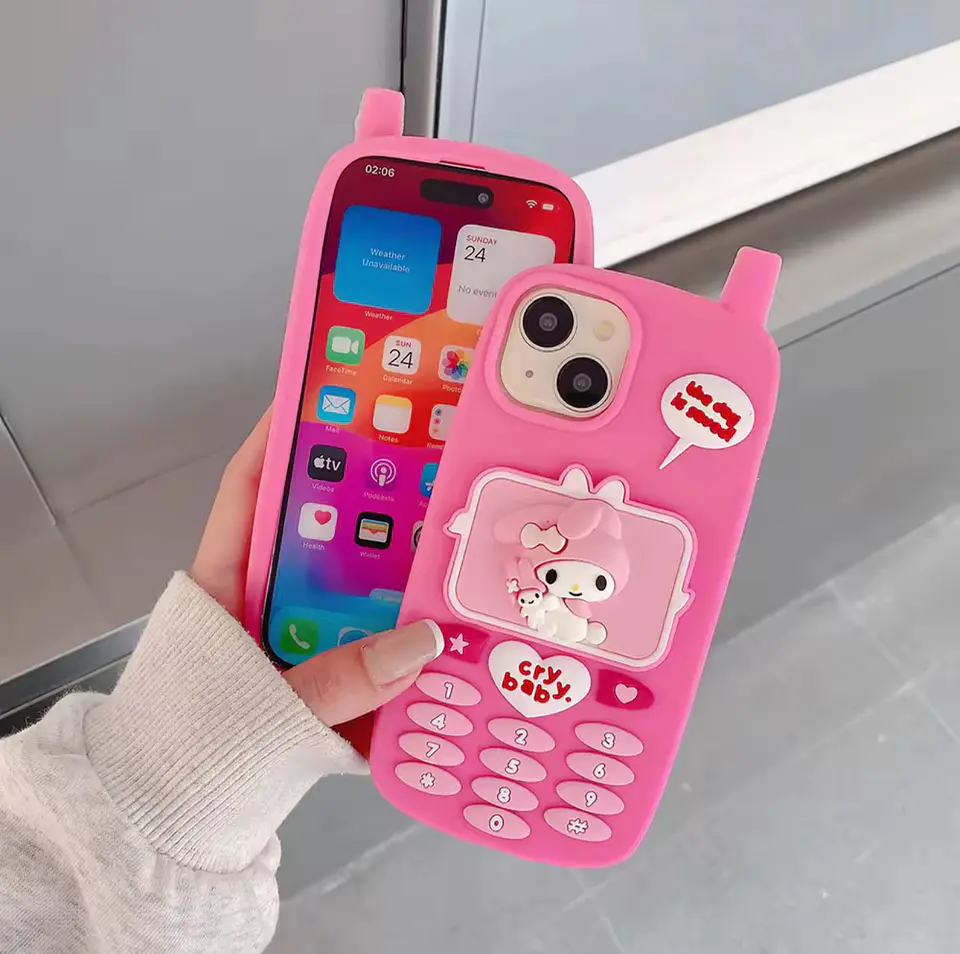 Preventa Carcasa Celular My Melody Cry Baby 3