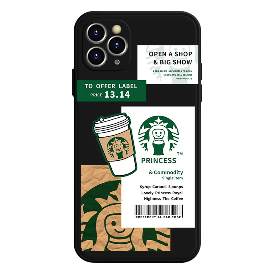 Preventa  carcasa iPhone Café Starbuck's 5