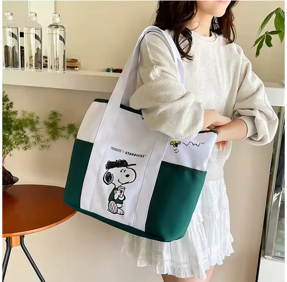 Preventa Bolso Starbucks + Snoppy  11