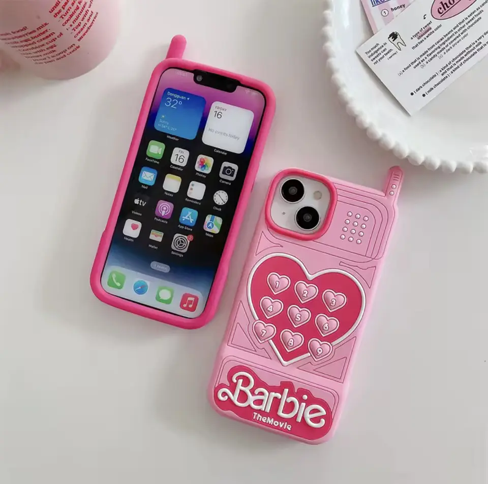 Preventa Carcasa Celular Iphone Barbie Movie 3