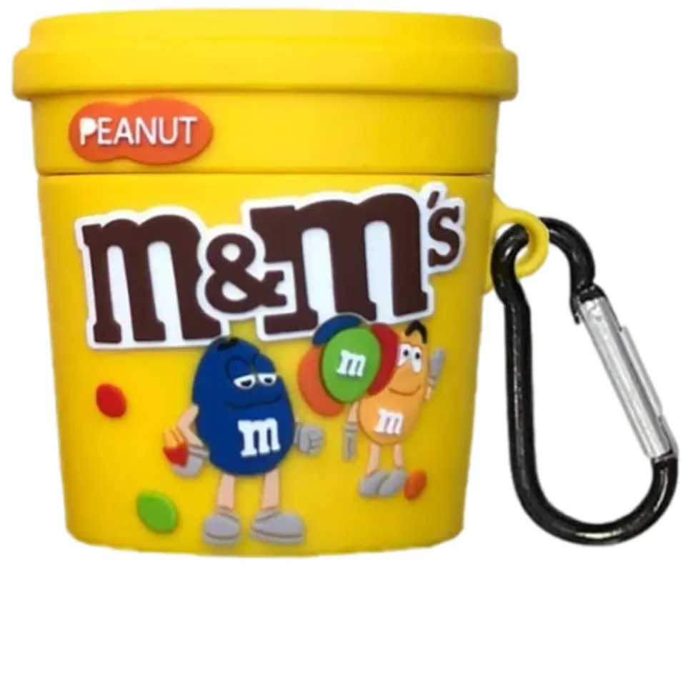 Preventa carcasas Airpods M&M Chocolates 6