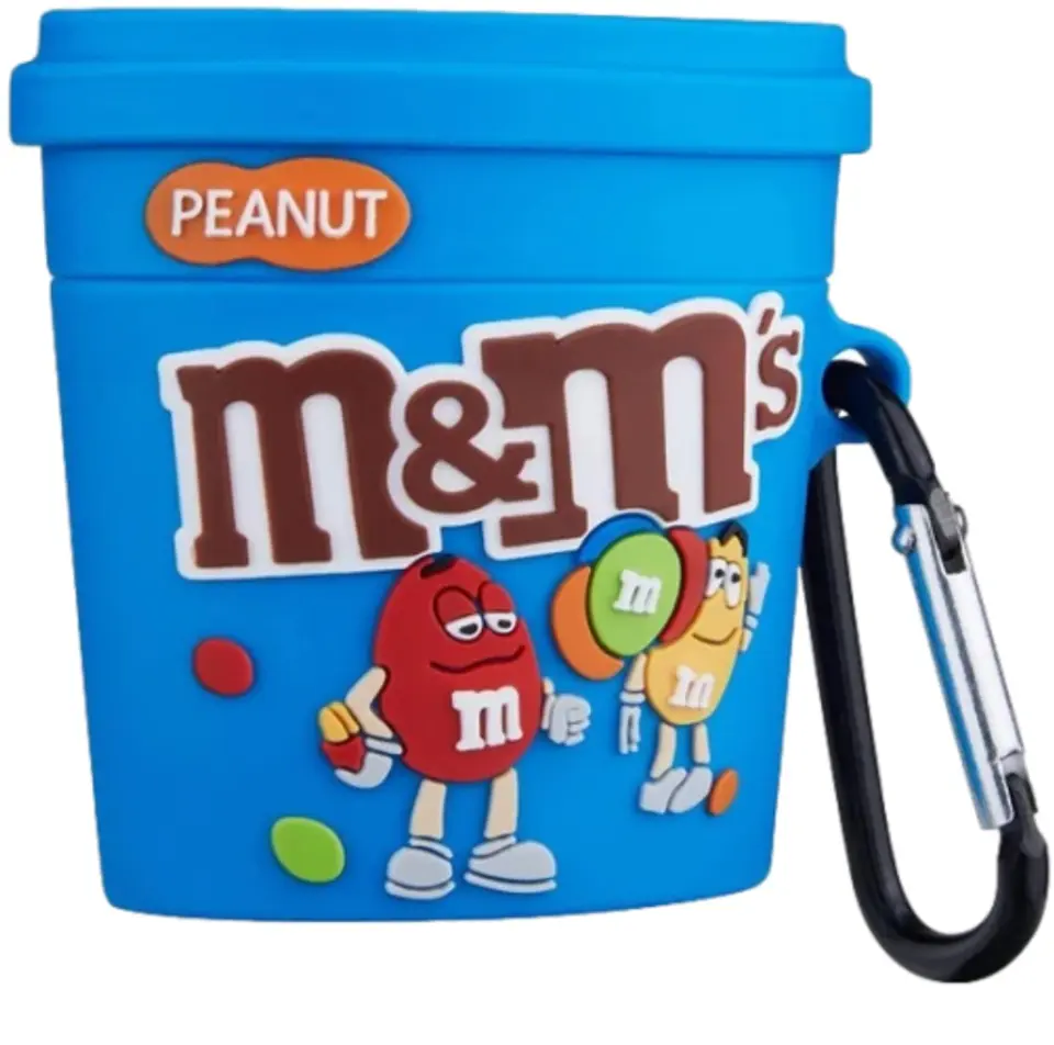 Preventa carcasas Airpods M&M Chocolates 5