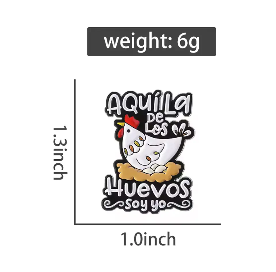 Preventa Pin Aqui la de los huevos de oro soy Yo 2