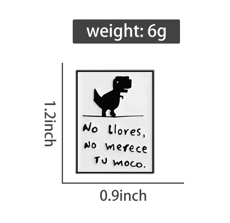 Preventa Pin No llores no merece tu moco 2