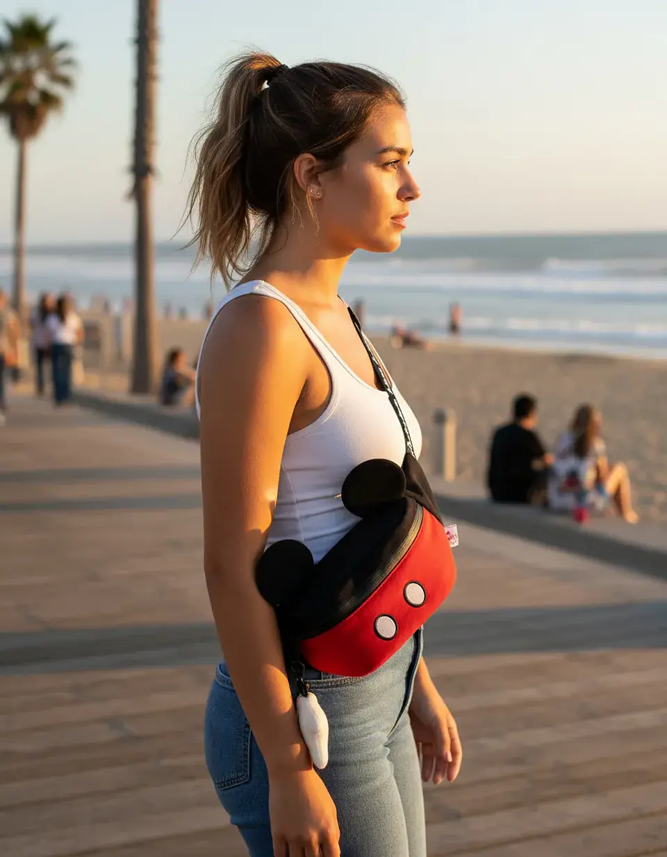 Preventa Banano Mickey con orejas rojo 4