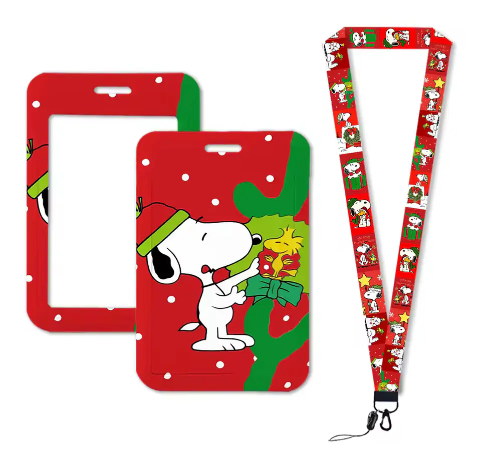 Preventa Portacredencial Vertical + Lanyard Snoppy 6