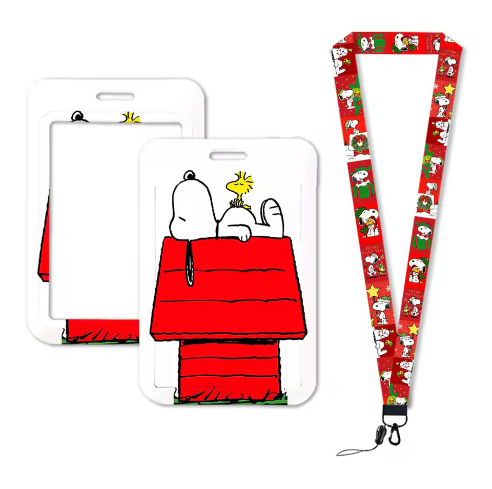 Preventa Portacredencial Vertical + Lanyard Snoppy 7