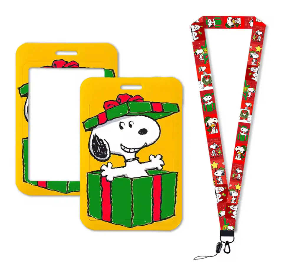 Preventa Portacredencial Vertical + Lanyard Snoppy 9